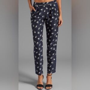 Greylin M Mixed Animal Print Pants Whimsigoth Novelty Countryside Western Boho